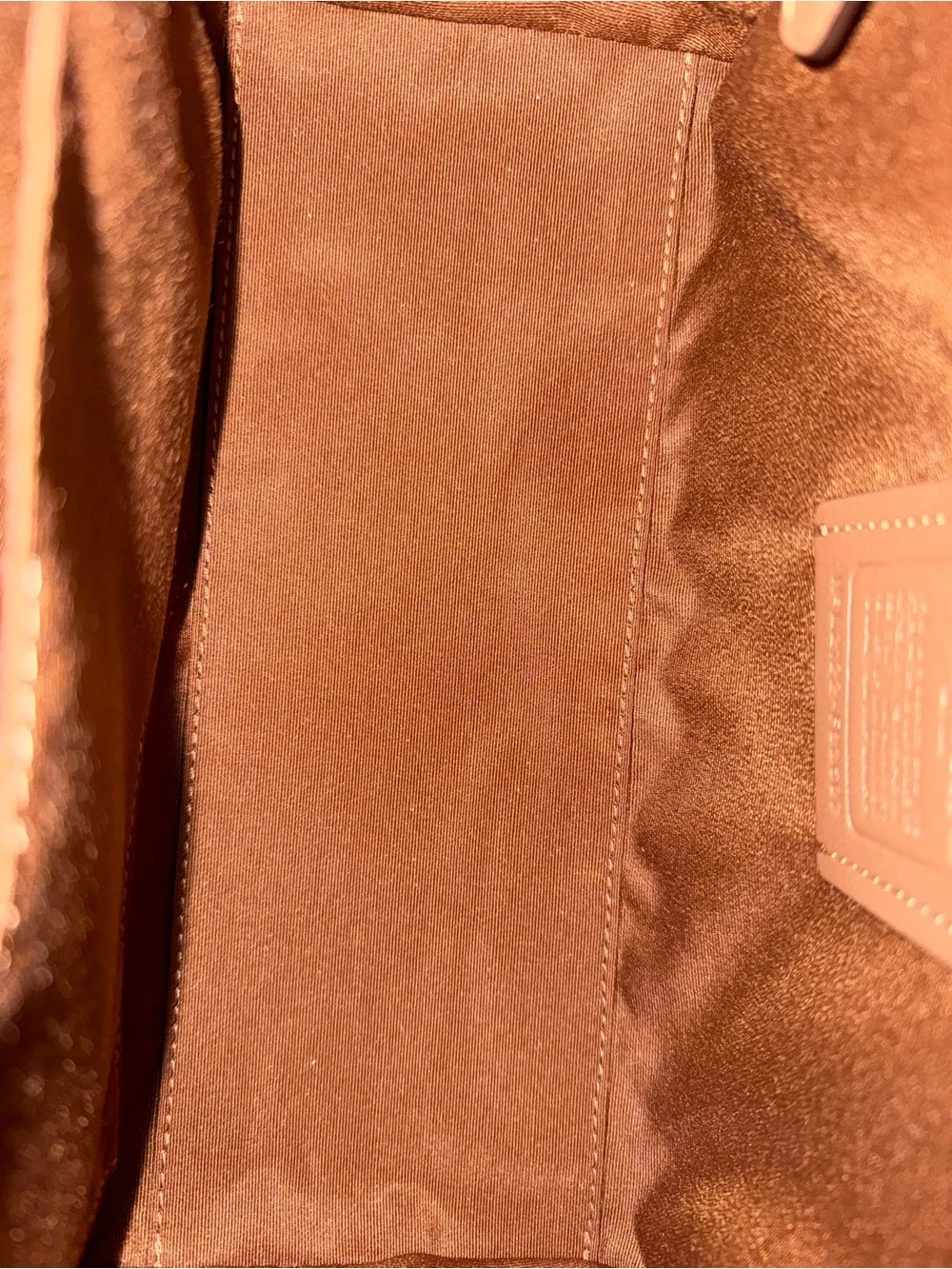 Coach Brown Signature Canvas Satchel and Wallet Set